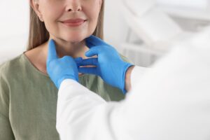What does the thyroid do?